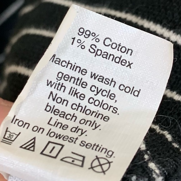 Madewell Black White Striped Fit And Flare Dress - Picture 10 of 10